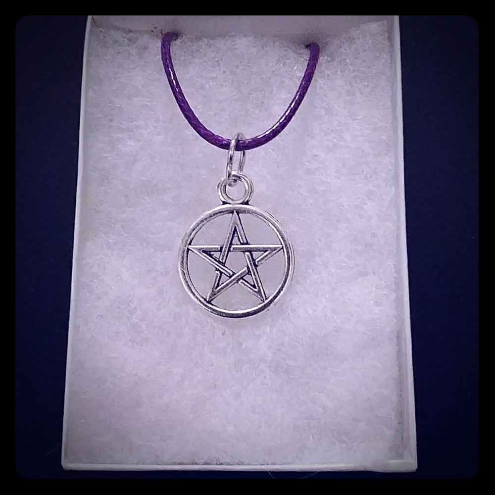Silver Pentagram Necklace